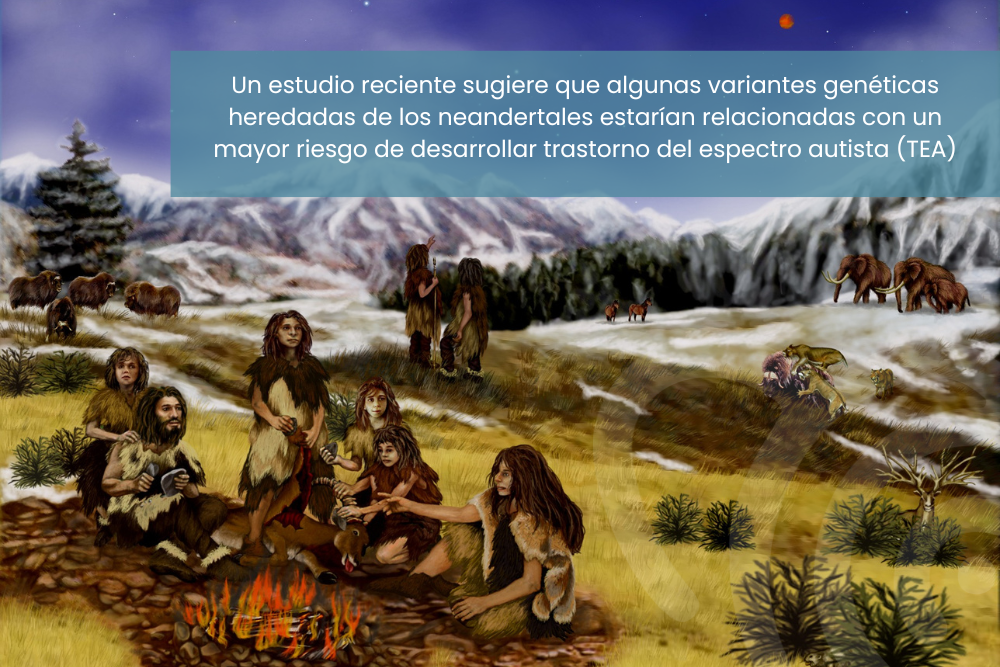 Autismo y genes neandertales: lo que dice la ciencia